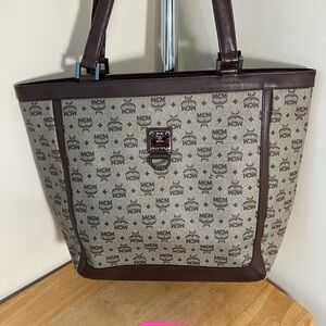 MCM Tote - Coated Canvas